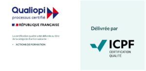 Certification Qualiopi delivree par ICPF au titre des Actions de formation - PCRU